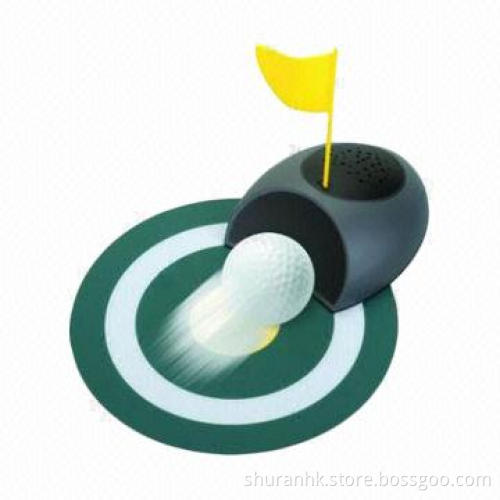 Auto return golf cup with ABS plastic